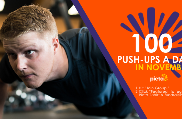 100 Push Ups a Day in November for Pieta